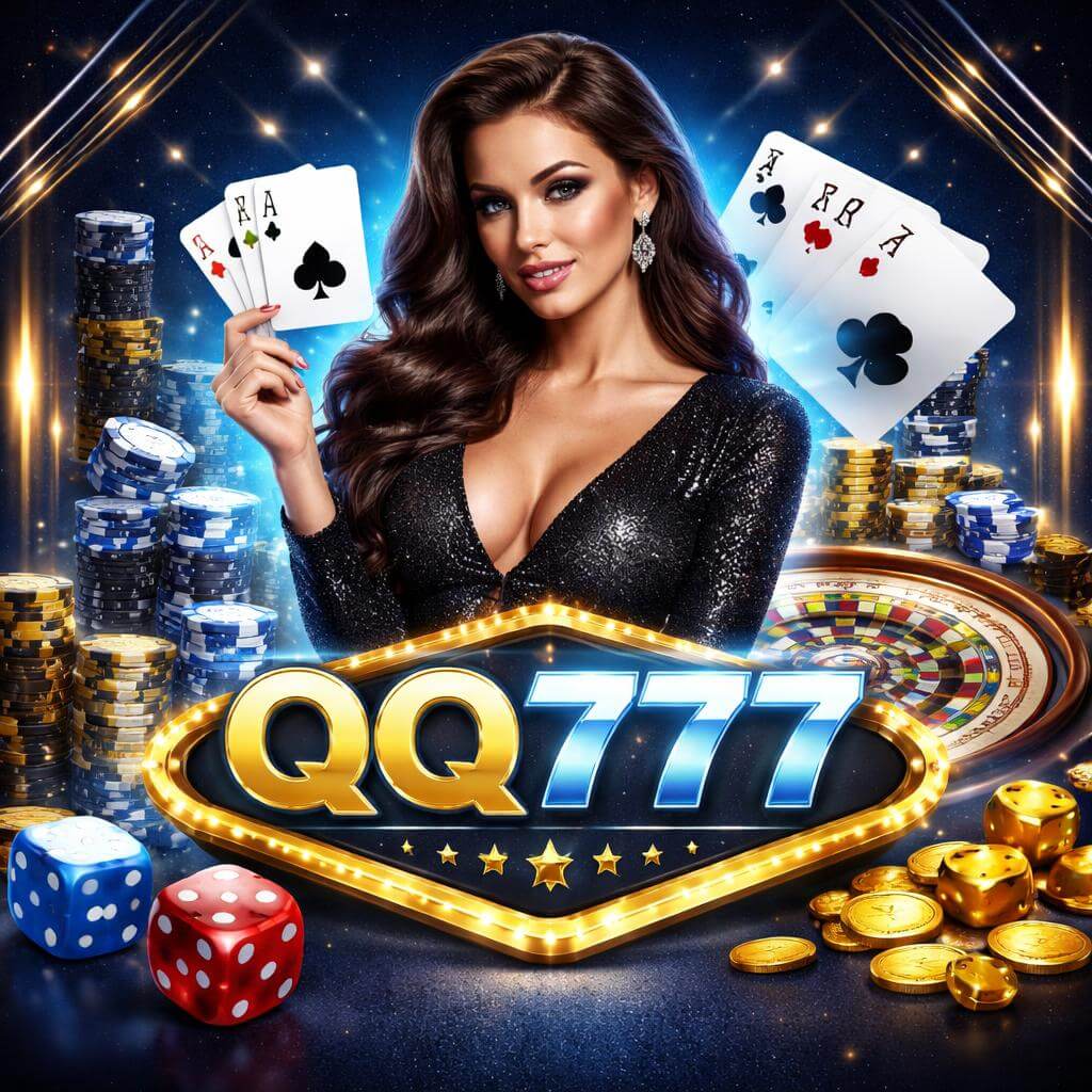 QQ777 স্লট গেম ও বোনাস অফার হোমপেজ ছবি